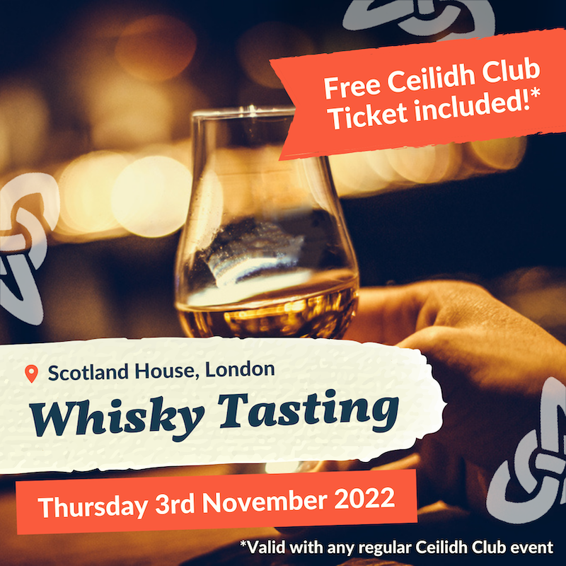 Whisky Tasting London 3/11/22 Scotland House London